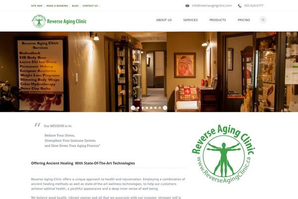Mexin theme site design template sample