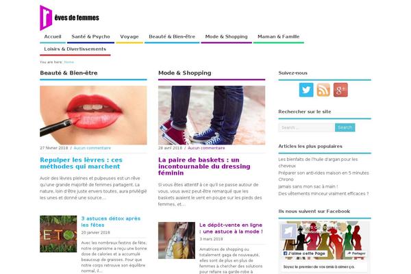 Generatepress-child theme site design template sample