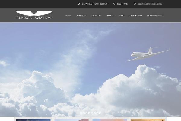 revescoaircharter.com.au site used Transport