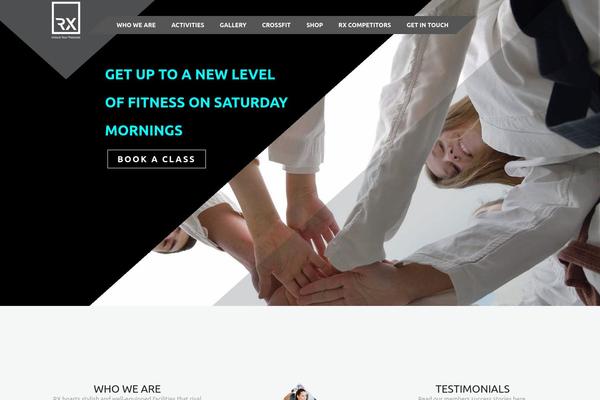 Dynamix theme site design template sample
