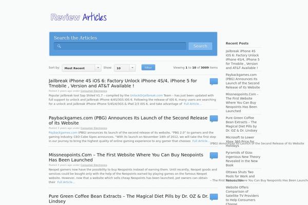 Wikeasi theme site design template sample