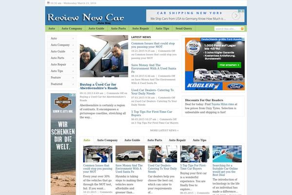 Forester theme site design template sample