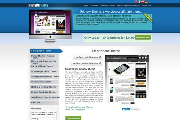 Site using Language Bar Flags plugin