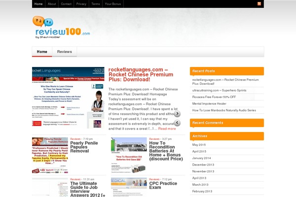 Spectrum theme site design template sample
