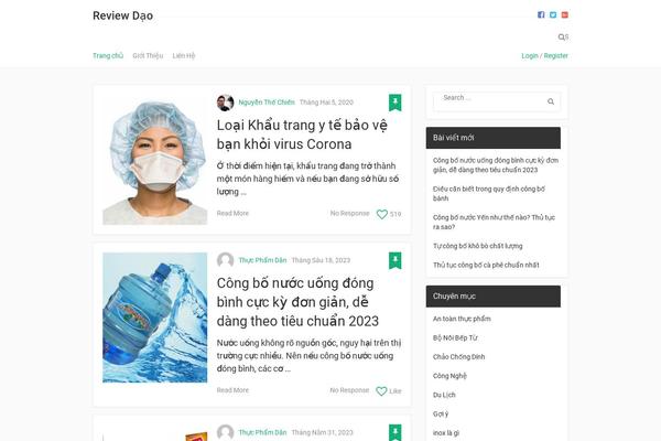 Mts_myblog theme site design template sample