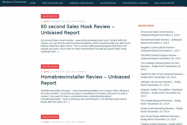 reviewdownloadz.com site used CWP MegaResponsive