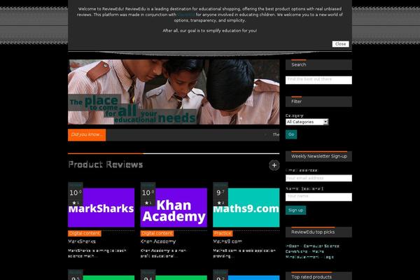 Site using Faceted Search plugin