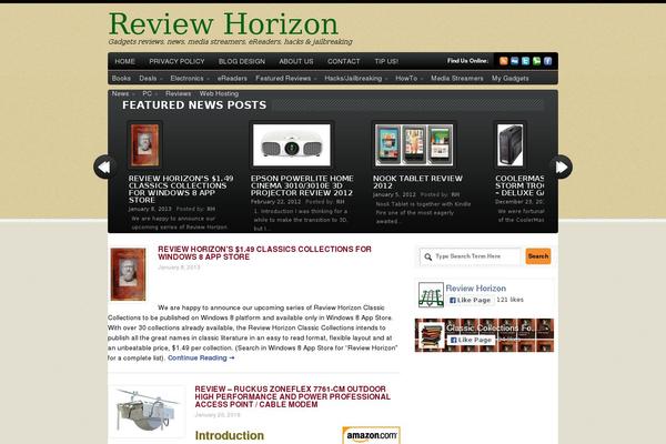 Bold News theme site design template sample