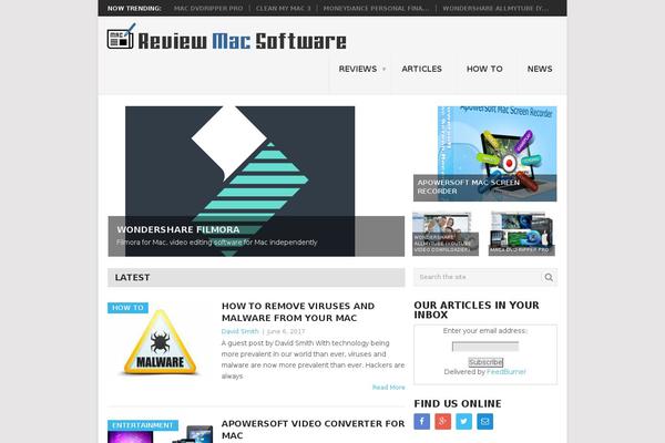 Site using WP Review plugin