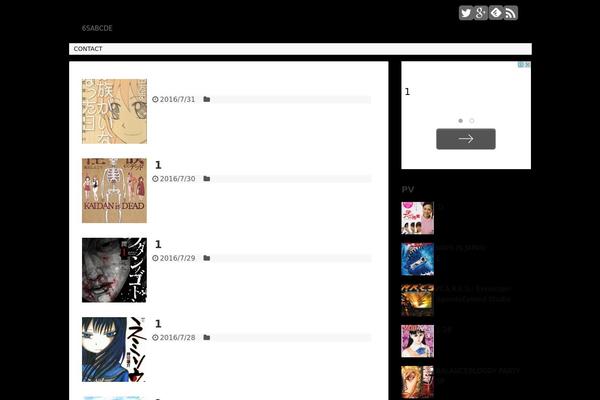 Simplicity theme site design template sample