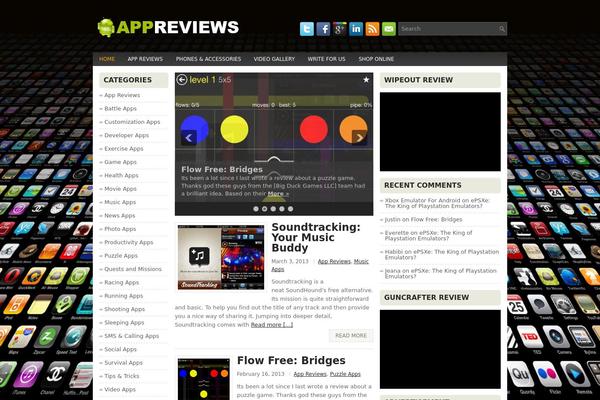 reviewsandroid.com site used Coolmax
