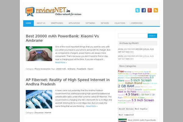 Site using KN Mobile ShareBar plugin