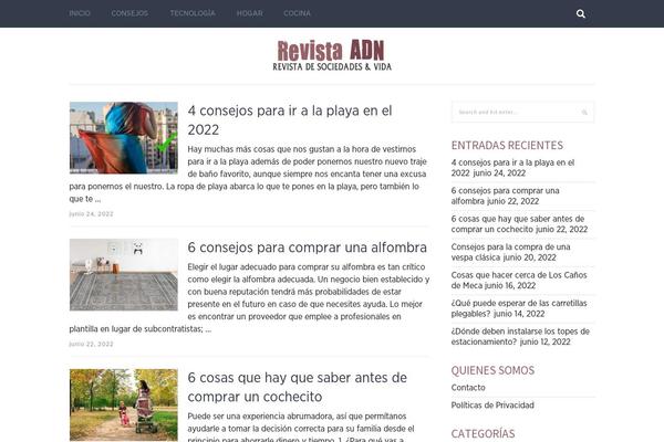 revistaadn.com site used Pixeldom-lite