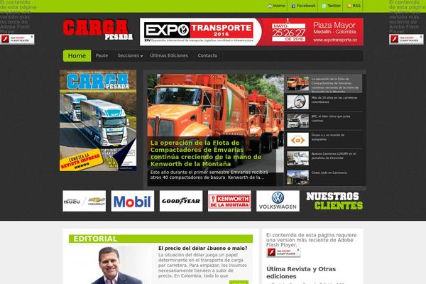 Snapwire theme site design template sample
