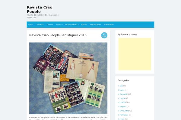 Site using Social Media Tabs plugin