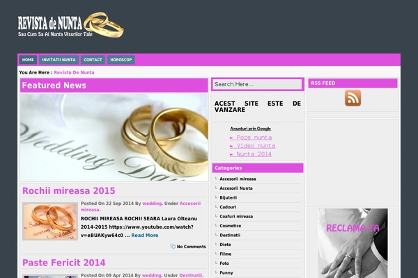 revistadenunta.ro site used Bluemoz