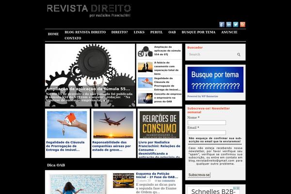 Cambium theme site design template sample