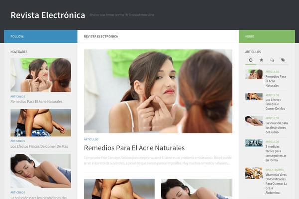 Attitude theme site design template sample