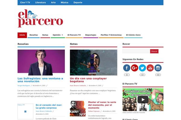 MesoColumn theme site design template sample