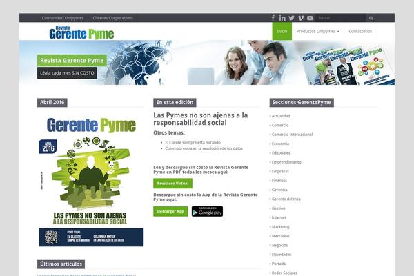 Warta theme site design template sample