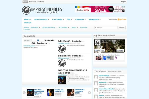 Cadabrapress theme site design template sample