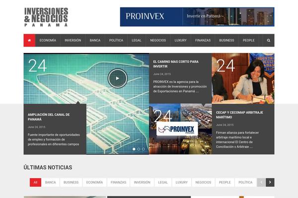 NewsTimes theme site design template sample