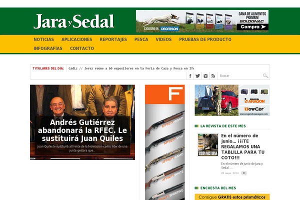 revistajaraysedal.es site used Jys-tf