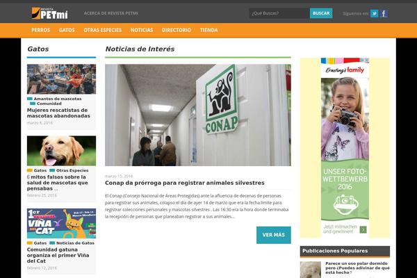 Jono theme site design template sample