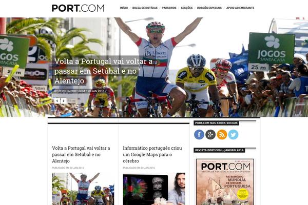 revistaport.com site used Newsium-pro