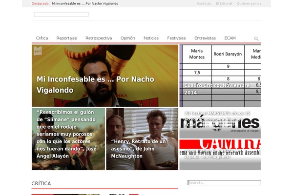 Site using Blue Wrench Video Widget plugin