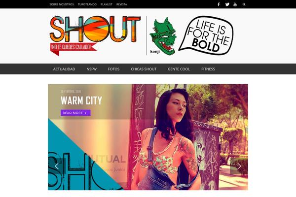 PRESSO theme site design template sample