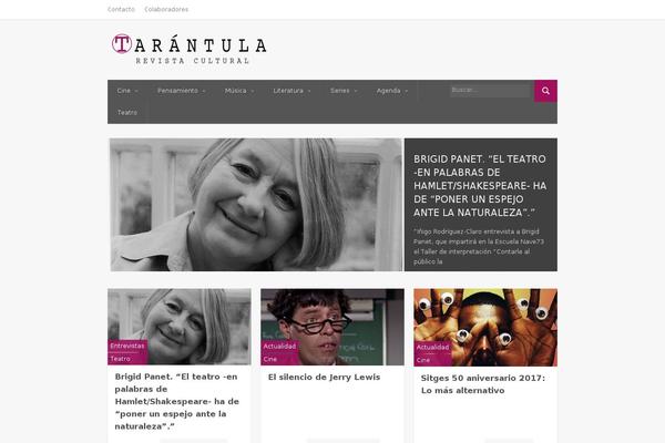 Compasso theme site design template sample
