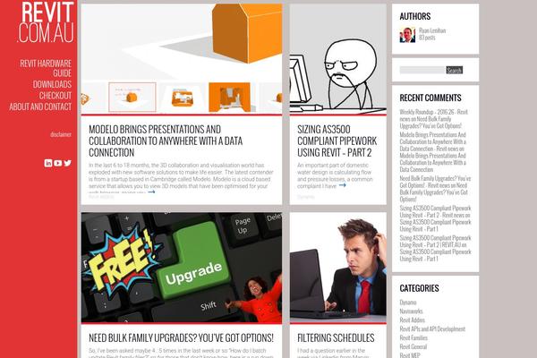Ubergrid theme site design template sample