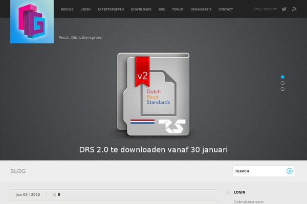 Fizz theme site design template sample