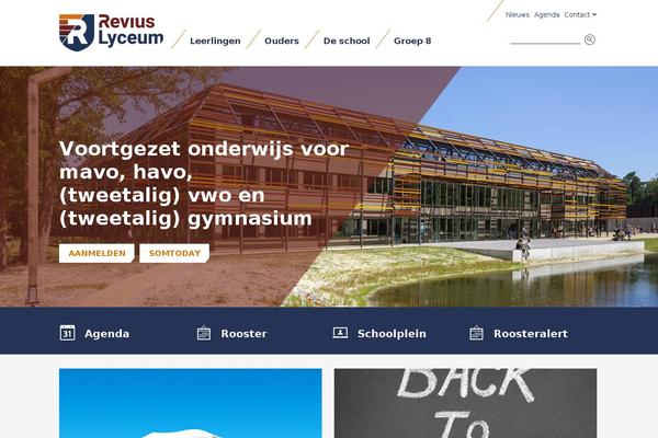 Roots theme site design template sample