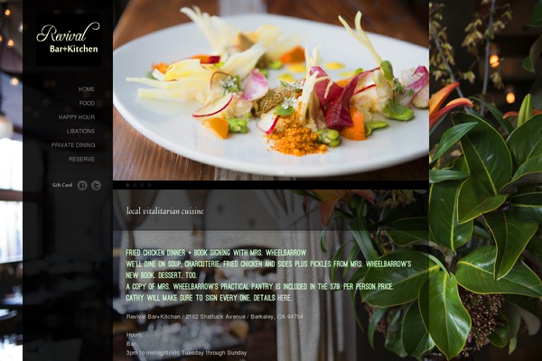 Myriad theme site design template sample