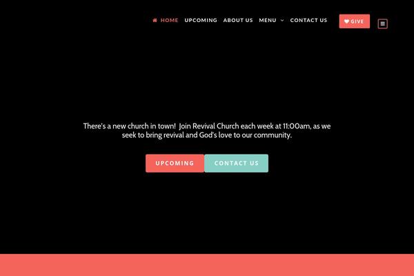 Infinite-child theme site design template sample