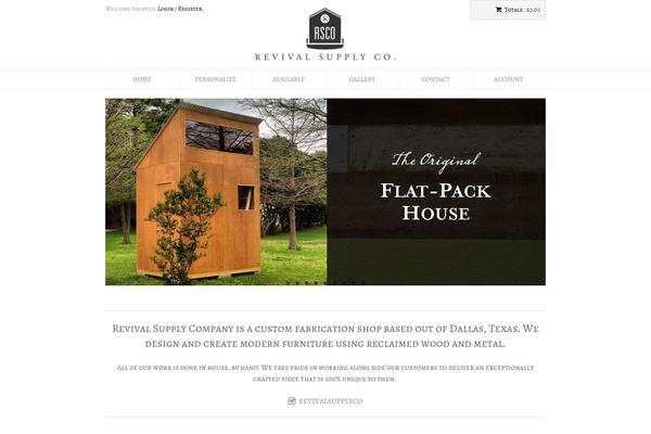 revivalsupply.co site used Tendershop