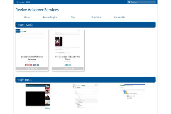 Virtue theme site design template sample