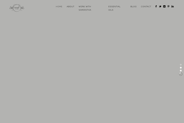 Story theme site design template sample