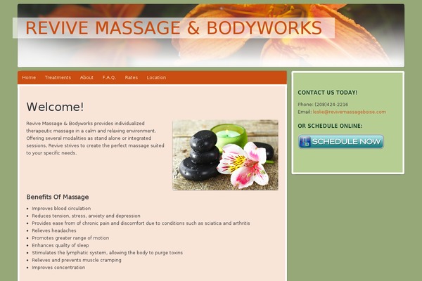 Bouquet theme site design template sample