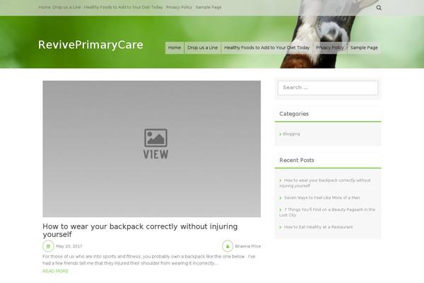 Aldehyde theme site design template sample