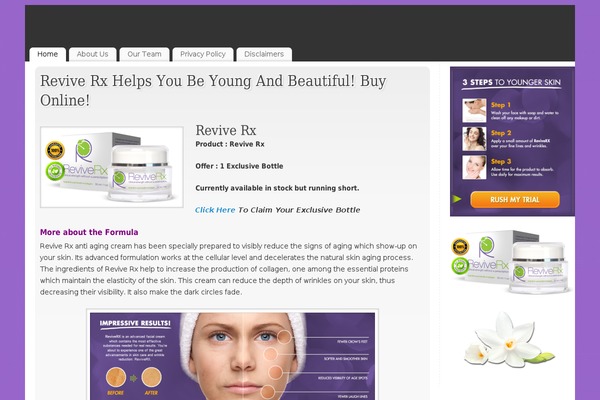 Mantra theme site design template sample