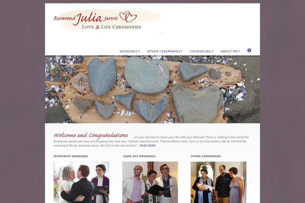 Dandelion theme site design template sample