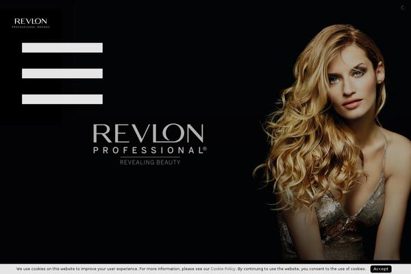 revlonprofessionalbrands.com site used Revlon