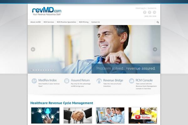Modernize theme site design template sample
