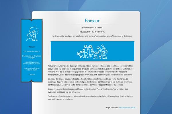 Memoir theme site design template sample