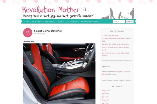 Adelle theme site design template sample