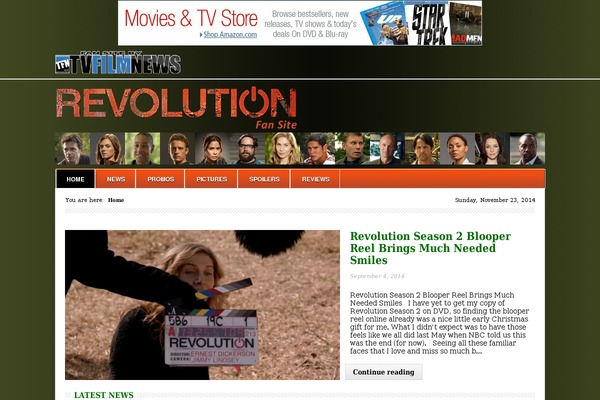 News24 theme site design template sample