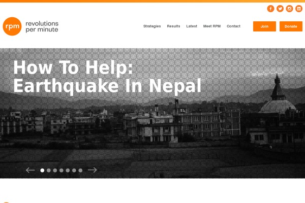 Rpm theme site design template sample